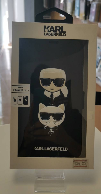 Husă Karl Lagerfeld neagră pentru iPhone 12